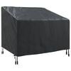 vidaXL Tuinstoelhoes Zwart 96 x 79 x 74 cm 420D Oxford Stof