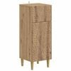 vidaXL Badkamer Opbergkast DELFT Artisanaal eiken 30 x 31 x 80 cm