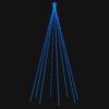 vidaXL LED-kerstboom binnen buiten 576 LEDs 3,6 m blauw
