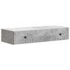 vidaXL Wandmontage Zijtafel 87,5 x 34,5 x 17 cm Bewerkt hout