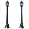vidaXL Tuinlampen 2 st Preston 105 cm