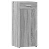 vidaXL Dressoir 40x42,5x93 cm bewerkt hout grijs sonoma eikenkleur