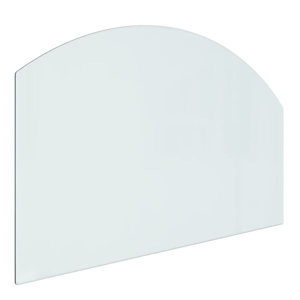 vidaXL Glasplaat openhaard 80x50 cm