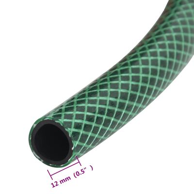 vidaXL Zwembadslang 50 m PVC groen