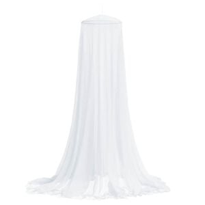 vidaXL Klamboe voor bed 220 gaas 56x56x220 cm wit