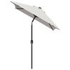 vidaXL Parasol vierhoekig zandwit 200 x 300 cm