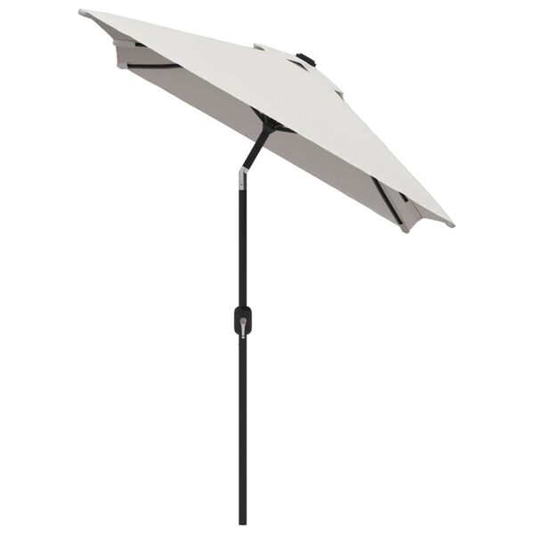 vidaXL Parasol vierhoekig zandwit 200 x 300 cm