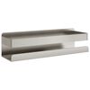 vidaXL Doucherekje 23x6,5x6 cm geborsteld 304 roestvrij staal