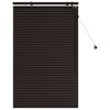 vidaXL Venetiaanse jaloezie Donkerbruin 80 x 130 cm 35 mm
