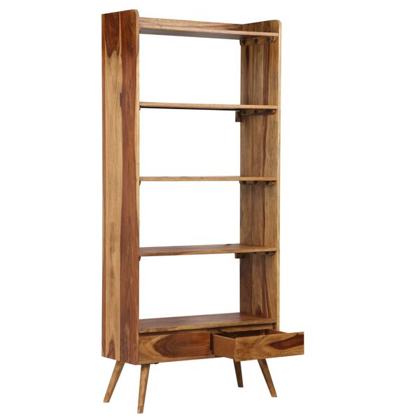 vidaXL Boekenkast 75x30x170 cm massief acaciahout