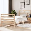 vidaXL Bedframe massief hout 90x190 cm