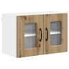 vidaXL Vaatwasserpaneel Kalmar Artisan Eiken 60 x 31 x 40 cm