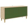 vidaXL Tv-meubel GELEEN 102 x 33 x 50 cm Sonoma Bewerkt hout