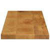 vidaXL Tafelblad rechthoekig 80x20x3,8 cm massief mangohout