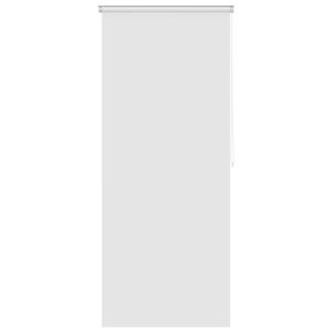 vidaXL Rolgordijn voor douche 80x240 cm wit