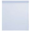 vidaXL Window Film Verstelbaar Frosted Wit 17.7 x 196.9 in PVC