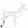 vidaXL Kerstfiguur rendier 2 st 60x30x60 cm warmwit