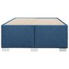vidaXL Bedframe zonder matras 120x200 cm stof blauw