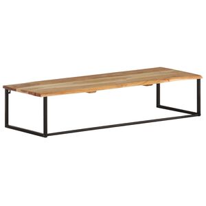 vidaXL Kapstok met schap 100x35x22 cm massief acaciahout