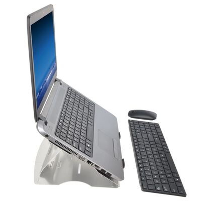 DESQ Laptopstandaard 35x24x0,6 cm zwart