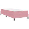 vidaXL Boxspringbed met matras Roze 80 x 200 cm Stof