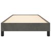 vidaXL Bedframe zonder matras 90x190 cm fluweel donkergrijs