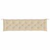 vidaXL Tuinbankkussen 200x50x7 cm oxford stof beige