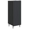 vidaXL Dressoir Zwart 34,5 x 33 x 92 cm Bewerkt hout