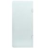 vidaXL Urinoirschot 90x40 cm gehard glas
