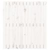 vidaXL Wandhoofdbord 82,5x3x90 cm massief grenenhout wit