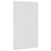 vidaXL Insectenhor voor ramen magnetisch 80x140 cm wit