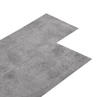 vidaXL Vloerplanken zelfklevend 5,02 m² 2 mm PVC cementbruin
