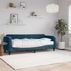 vidaXL Slaapbank met matras 80x200 cm fluweel blauw