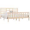vidaXL Bedframe massief hout 180x200 cm
