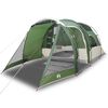 vidaXL Tunneltent 4-persoons waterdicht groen