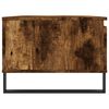 vidaXL Salontafel 90x50x36,5 cm bewerkt hout gerookt eikenkleurig