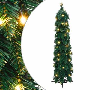 vidaXL Kunstkerstboom met verlichting 45 LED's 90 cm