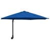 vidaXL Tuinparasol Blauw en Zwart 248 x 248 x 148 cm