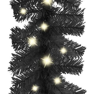 meteoor Dapper Omleiden vidaXL Kerstslinger met LED-lampjes 20 m zwart online kopen | vidaXL.be