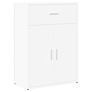 vidaXL Dressoir 60x30x84 cm bewerkt hout wit