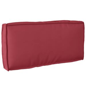 vidaXL Kussen Oxford Stof Wijnrood 80 x 40 x 12 cm