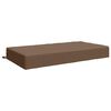 vidaXL Zitkussen SOEST 100% Polyester Taupe 120 x 80 x 15 cm