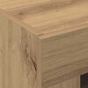 vidaXL Wandkast Artisan Eiken 69,5 x 34 x 90 cm Bewerkt hout