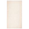 vidaXL Vloerkleed HUARTE laagpolig zacht wasbaar 60x110 cm beige