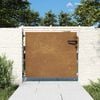 vidaXL Poort 85x75 cm cortenstaal