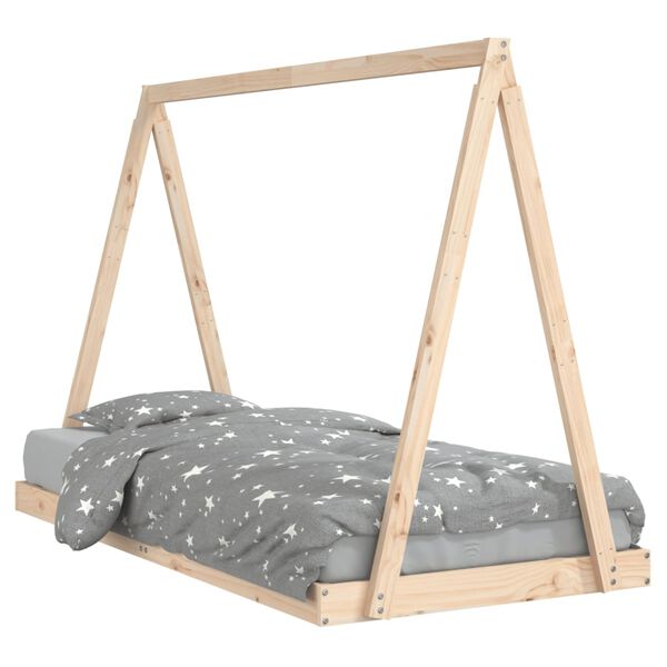 vidaXL Kinderbedframe 90x190 cm massief grenenhout