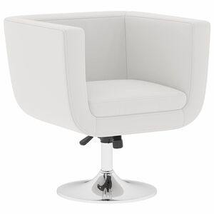 vidaXL Barkruk kunstleer wit