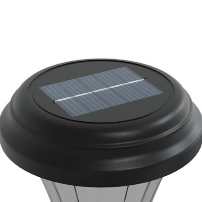 vidaXL Tuinpadverlichting 12 st solar met grondpennen wit