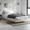 vidaXL Bedframe zonder matras hout sonoma eikenkleurig 100x200 cm