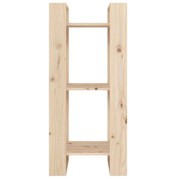 vidaXL Boekenkast/kamerscherm 41x35x91 cm massief grenenhout